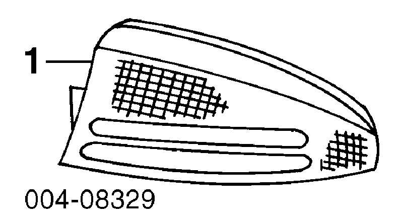 4574961AL Chrysler фонарь задний левый