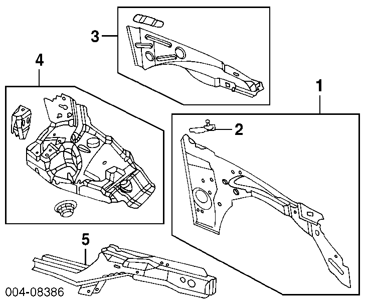 Радиатор 5017504AD Chrysler