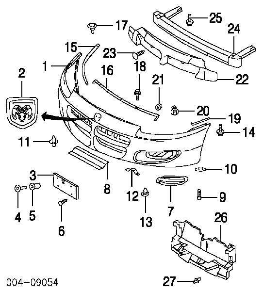  MU440019 Chrysler