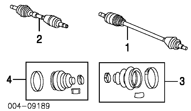 Пыльник ШРУСа наружный 5017652AA Chrysler