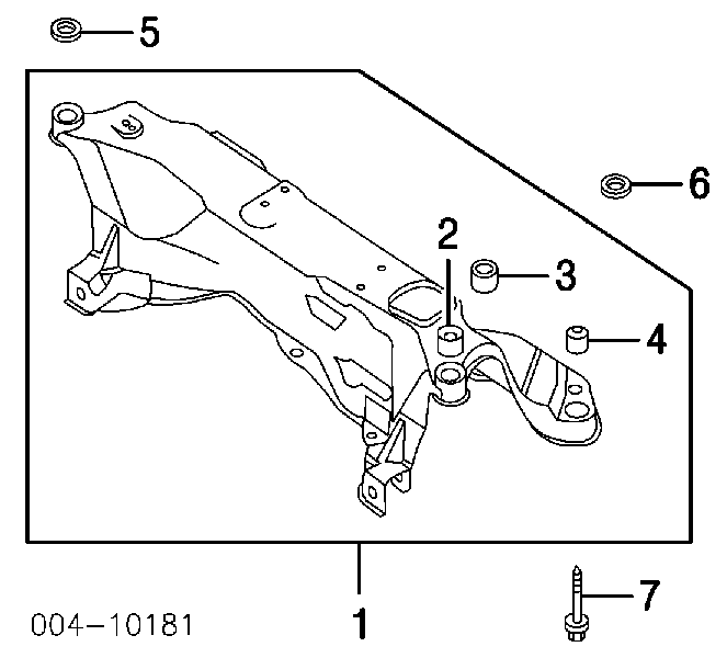 Сайлентблок MR244103 Chrysler