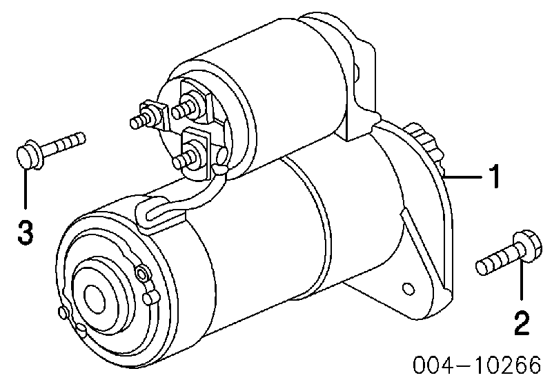 R6041207AC Chrysler motor de arranco