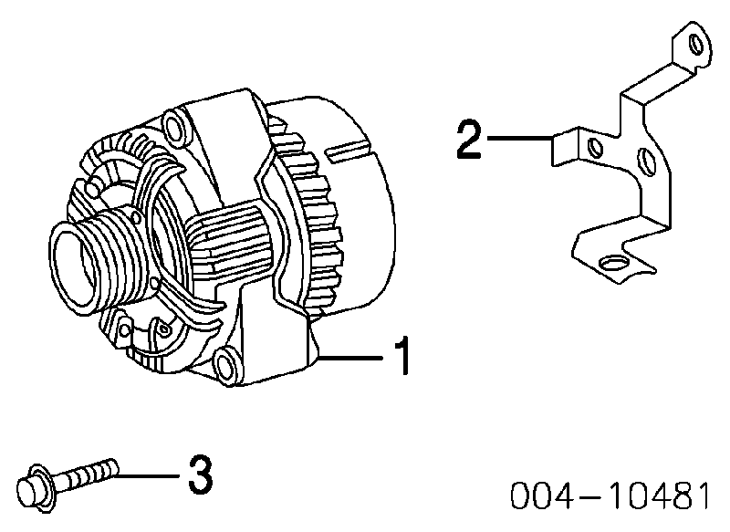 5097756AA Chrysler генератор