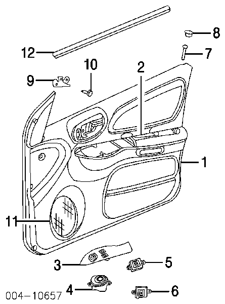  05023351AA Chrysler