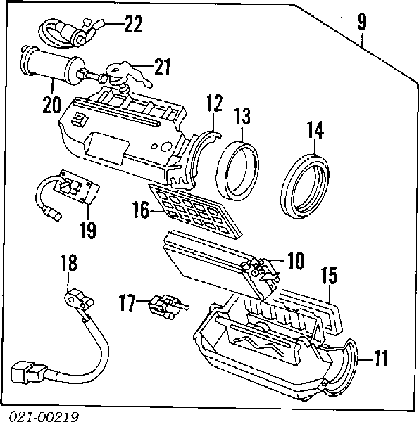 Ресивер-осушитель кондиционера на Alfa Romeo 164 164
