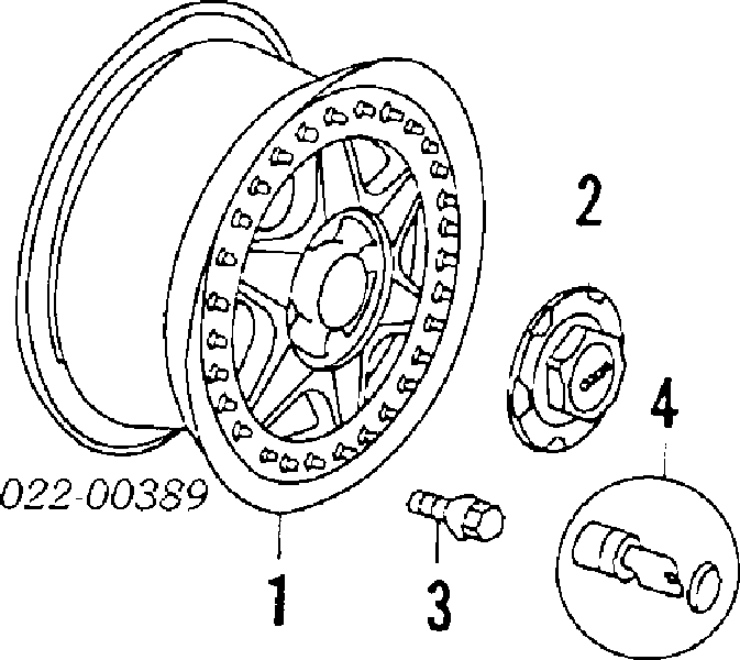 443601143 VAG Колпаки на диски