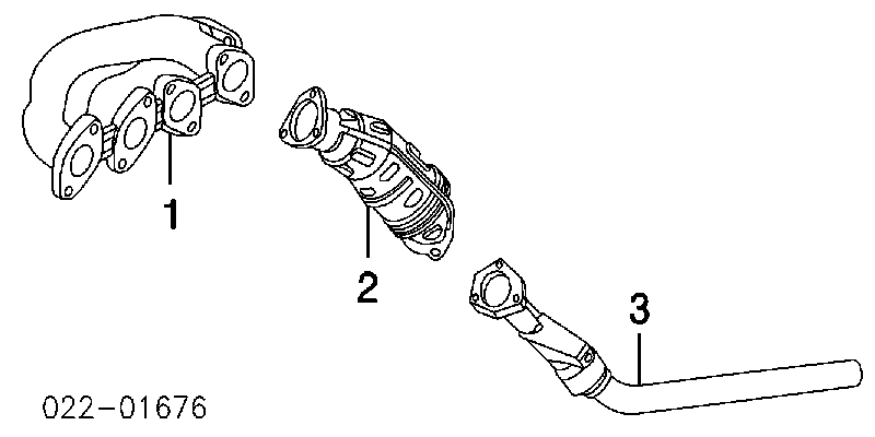 Глушитель, центральная часть 8E0253301AE VAG