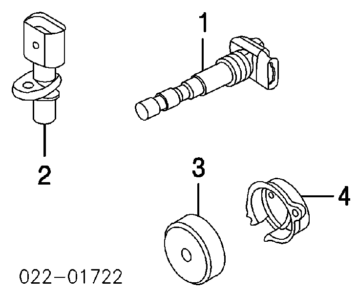 06E905163 Lamborghini sensor de posição da árvore distribuidora