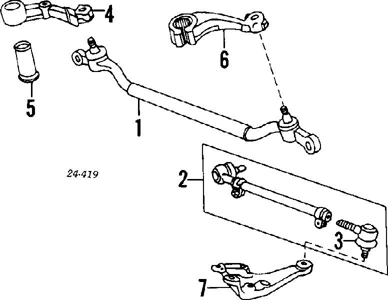 32211134126 BMW bipé do controlo de direção