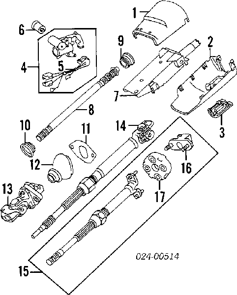 32311157399 BMW rolamento superior da coluna de direção