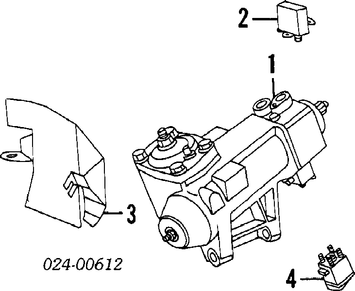 32411134770 BMW válvula mpl da cremalheira da direção