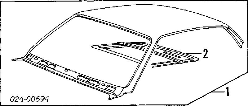 Крыша 41311916487 BMW