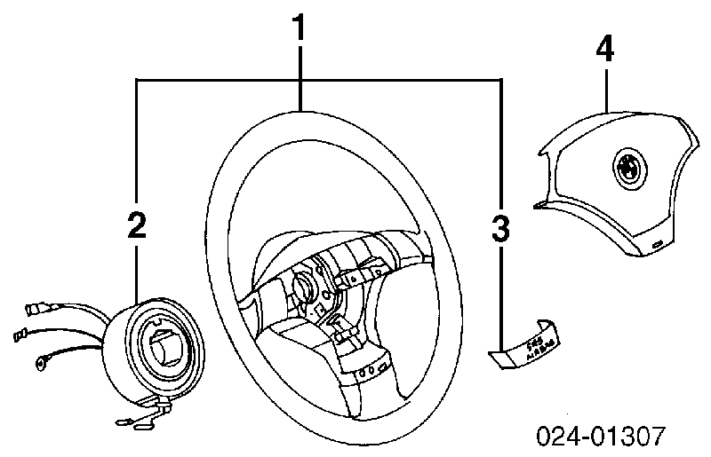 32341092050 BMW Колесо рулевое