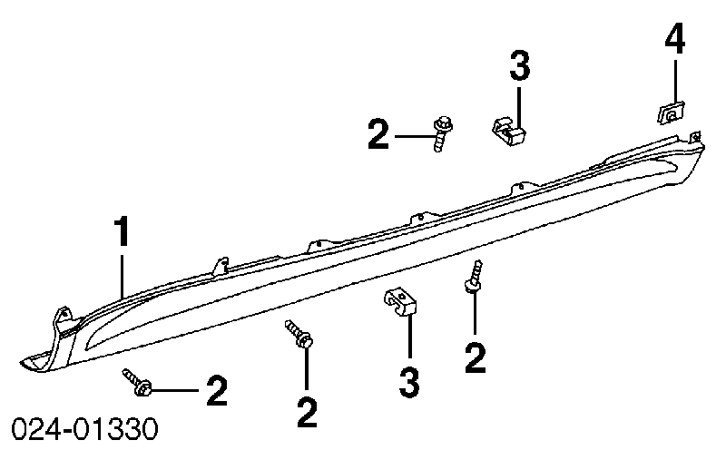 Порог внешний правый 41218401406 BMW