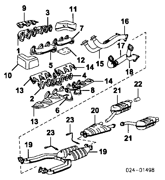 Sonda lambda, sensor de oxigênio 11781717633 BMW