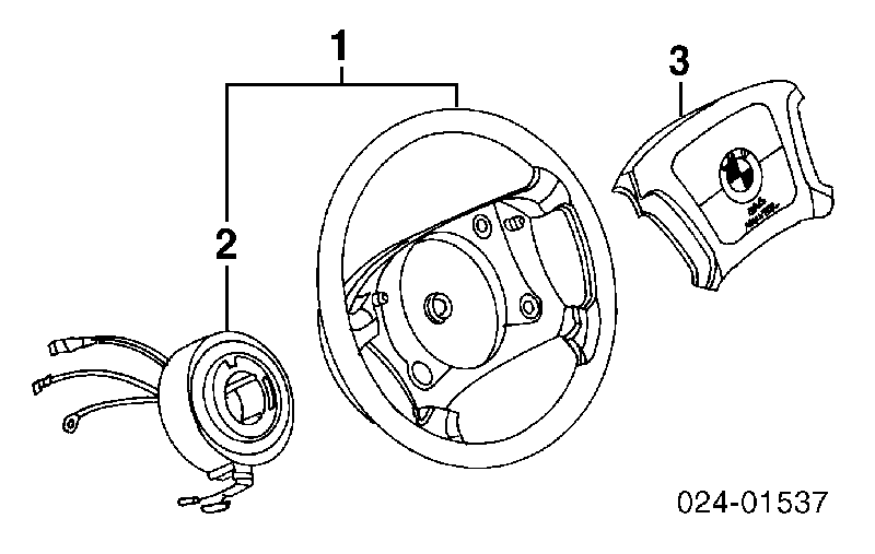 Рульове колесо 32341162809 BMW