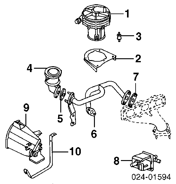 Válvula de regulação de pressão de supercompressão para BMW 1 (E81, E87)