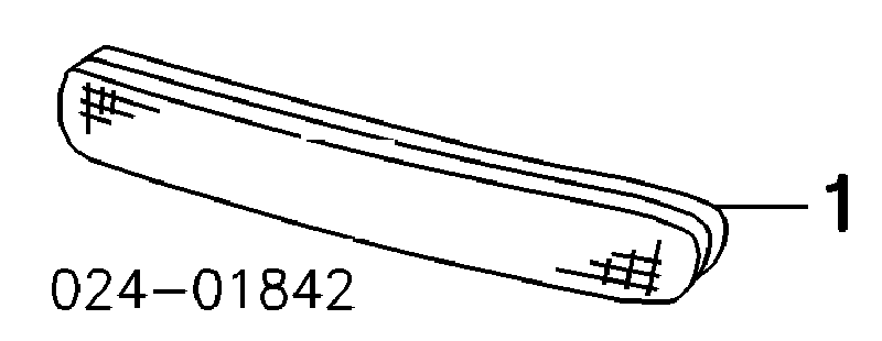 Retrorrefletor (refletor) do pára-choque traseiro direito para BMW 3 (E46)