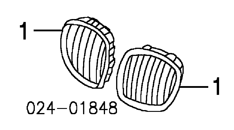 51138412950 BMW Решетка радиатора правая