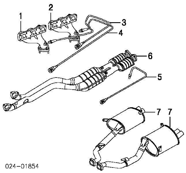 11781437943 BMW sonda lambda, sensor de oxigênio