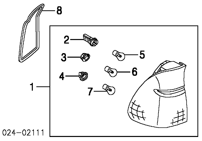 63218386805 BMW pisca-pisca direito