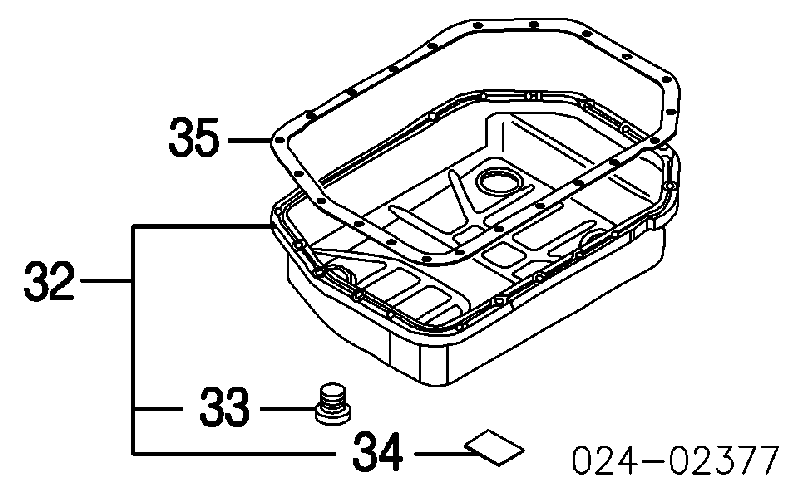 Vedante de panela da Caixa Automática de Mudança/Caixa Mecânica de Mudança para BMW X5 (E53)