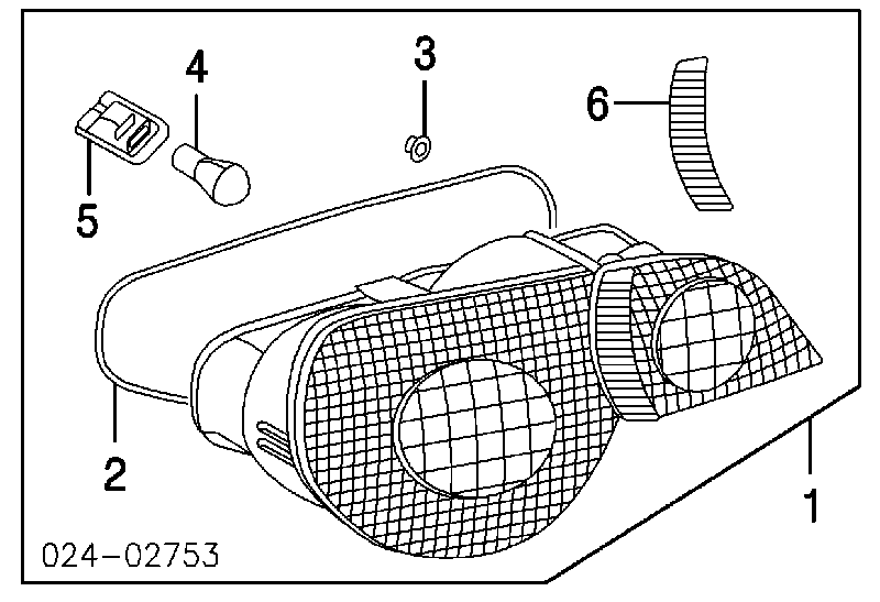 Base (casquilho) da luz traseira para BMW 7 (E65, E66, E67)