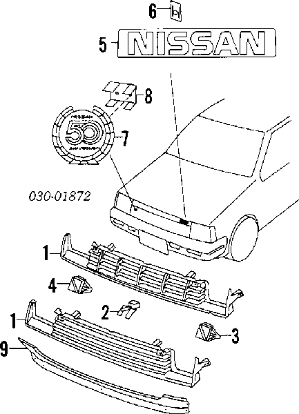  62318H8500 Nissan