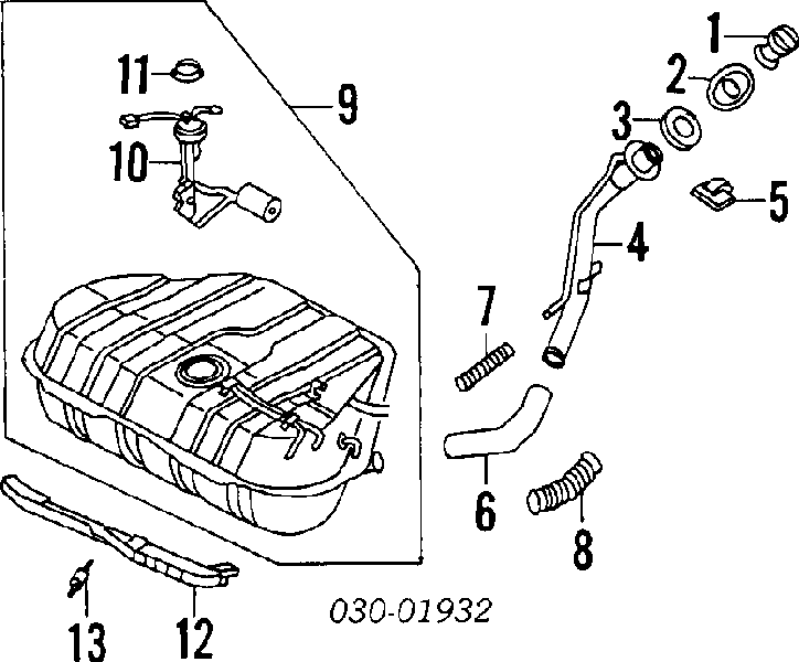 17330D0100 Nissan 