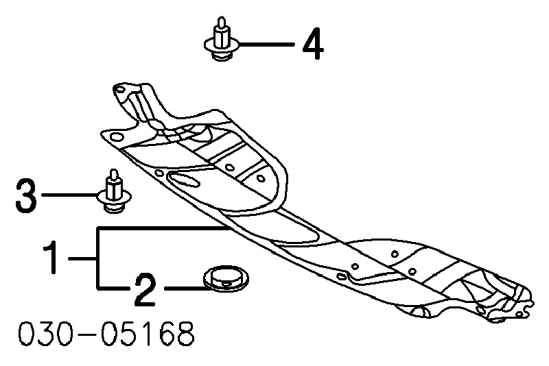 75890CA000 Nissan proteção de motor, de panela (da seção de motor)