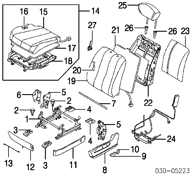 87450CA610 Nissan 