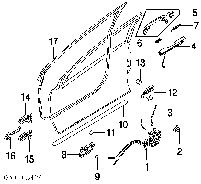 805705Z000 Nissan 