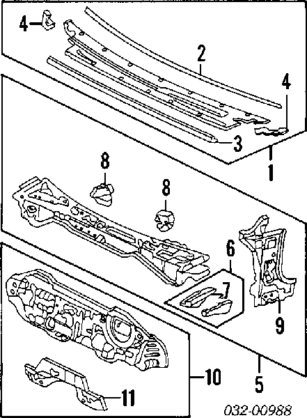  61215SH4300 Honda