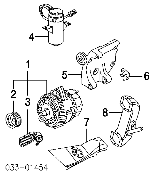 LNC1800AA Jaguar gerador