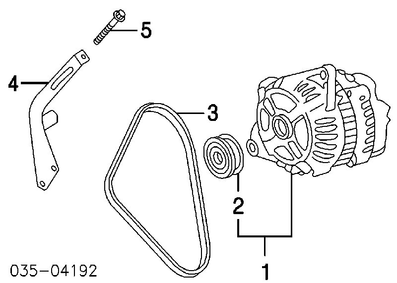Gerador para Mazda RX-8 (SE)
