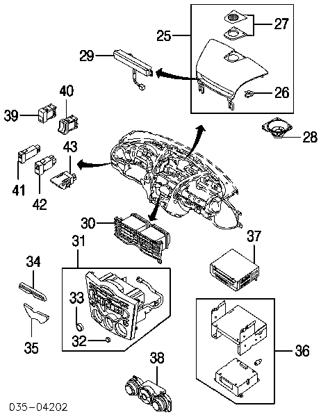 Botão de ativação ESP para Mazda 6 (GG)