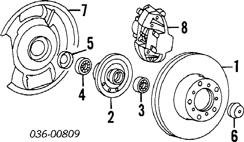 Tração de direção montada A0089979246 Mercedes