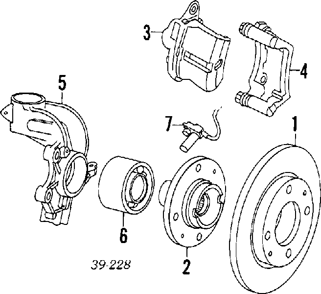 00004246R3 Peugeot/Citroen disco do freio dianteiro