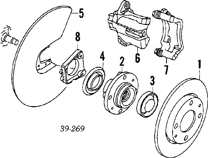 480647 Peugeot/Citroen mangueira do freio traseira