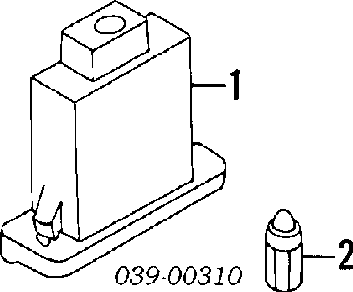 Фонарь подсветки номерного знака 634098 Peugeot/Citroen