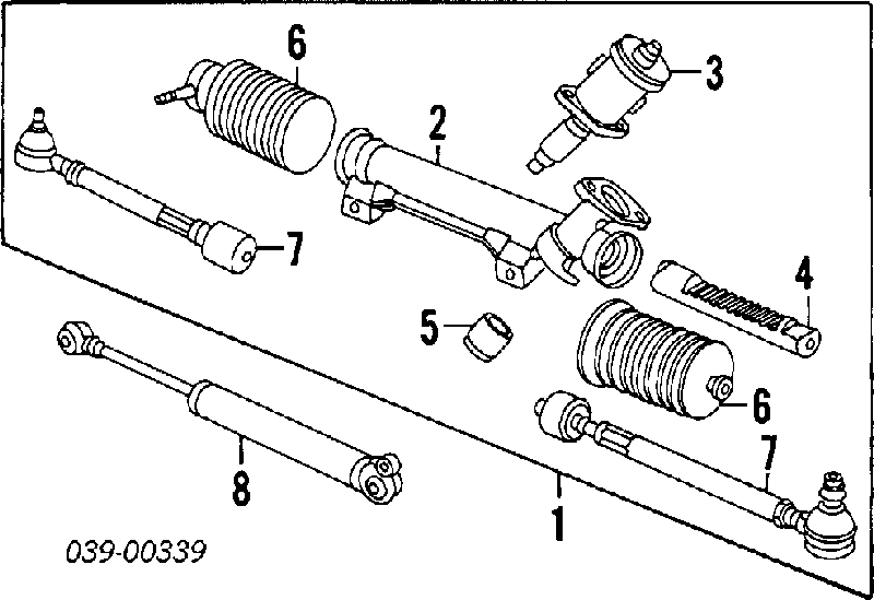 VKJP2150 SKF bota de proteção do mecanismo de direção (de cremalheira)