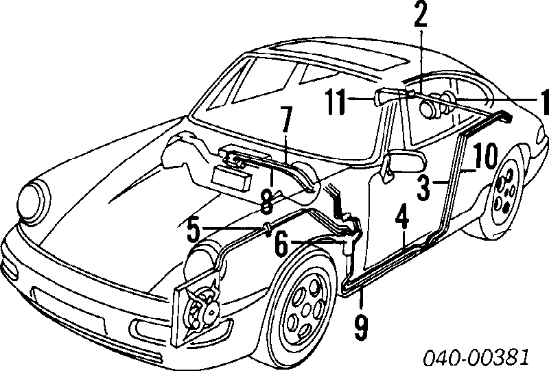 99919236350 Porsche correia dos conjuntos de transmissão