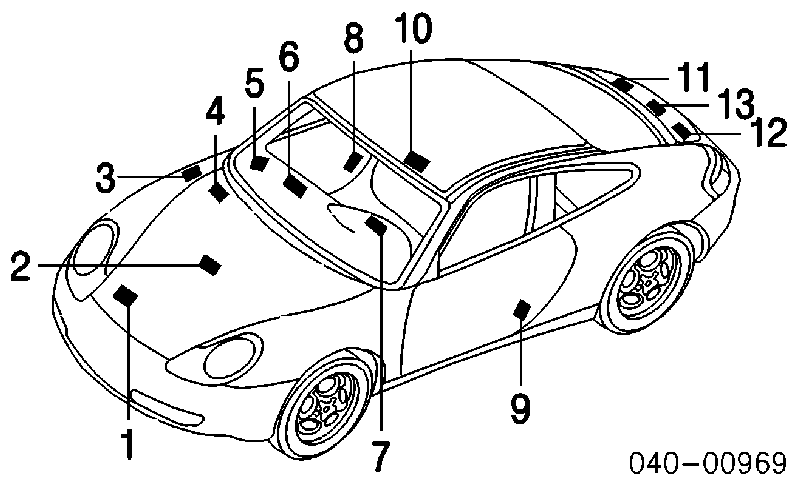 99670114101 Porsche 