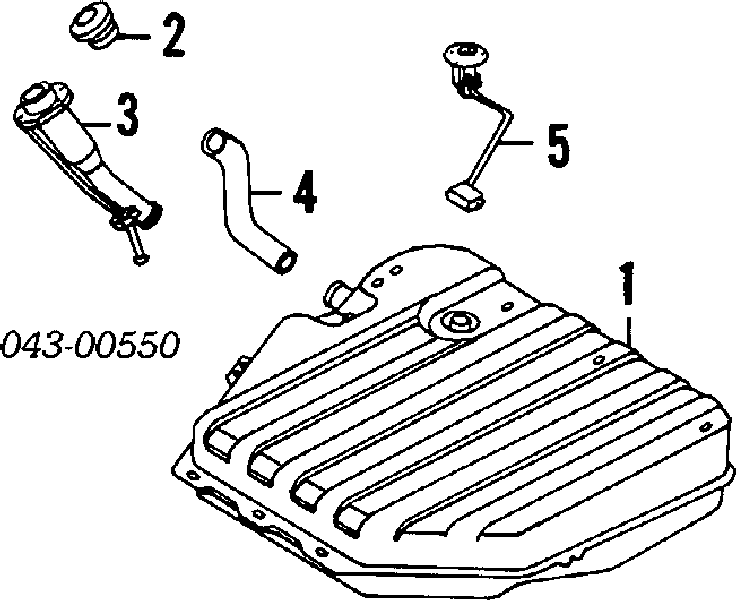 742021110 Subaru bomba de combustível principal