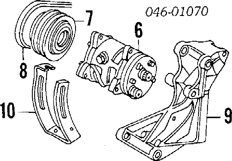 Consola do gerador para Volkswagen Passat (B5, 3B2)