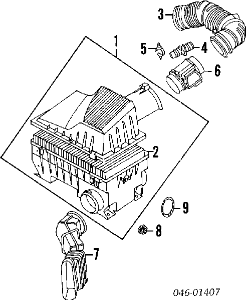 0 986 280 122 Bosch sensor de fluxo (consumo de ar, medidor de consumo M.A.F. - (Mass Airflow))