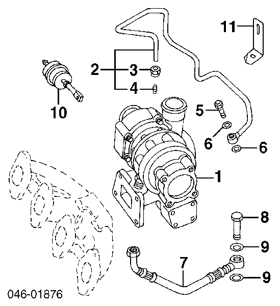 Vedante de rolha de panela de motor para BMW 7 (F01, F02, F03, F04)