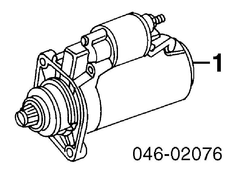 MRS16780 Magneti Marelli motor de arranco