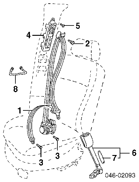 3B0857799 Porsche 