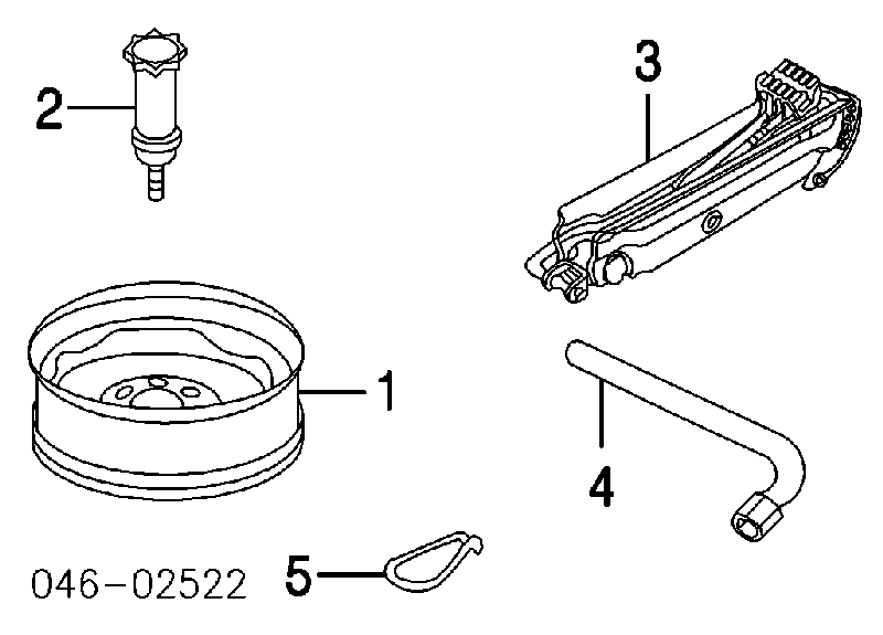Discos de roda de aço (estampados) para Volkswagen Passat (B5, 3B2)